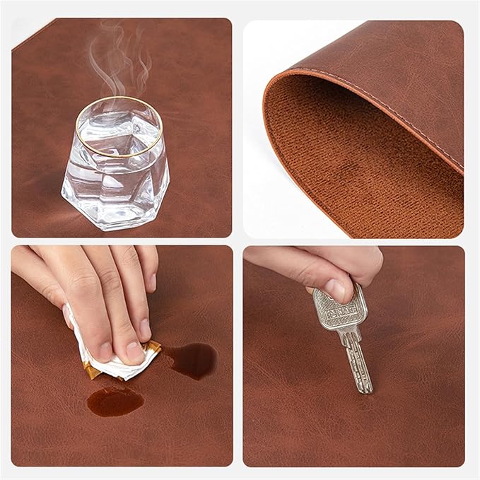 Tapis de Bureau DeskEssential™ XXL — Confort, élégance et productivité réunis.